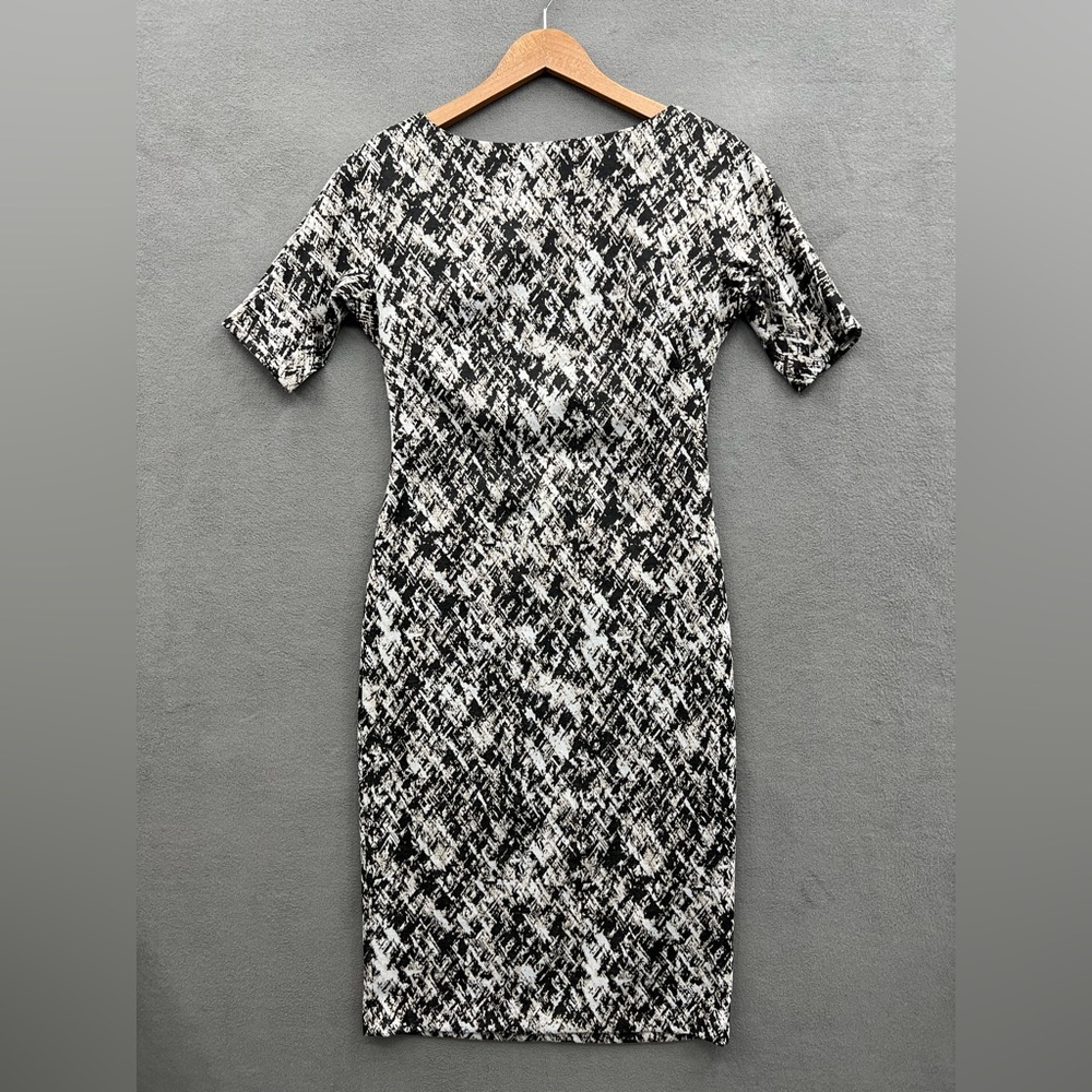 Maggy London Women's 4 Career Pencil Dress Abstract Print